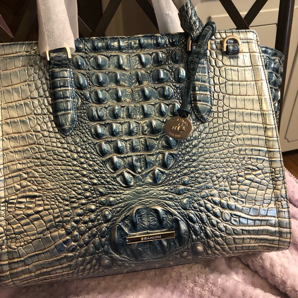 Brahmin Aubree Petrol Ombre:  brand new